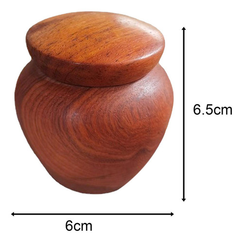 Yo Tarro De Madera Contenedor De Sal Tarro De Especias De