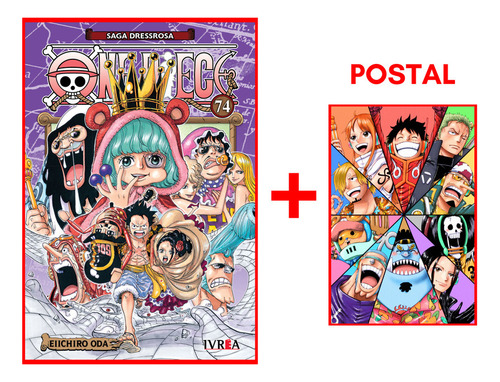 Ivrea Arg - One Piece #74 + Postal De Regalo