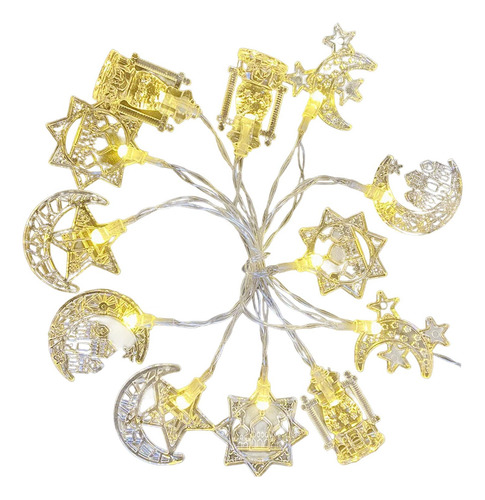 Ramadán Cuerdas De Luz, Luz De Hadas, Luz De , 150cm 10led