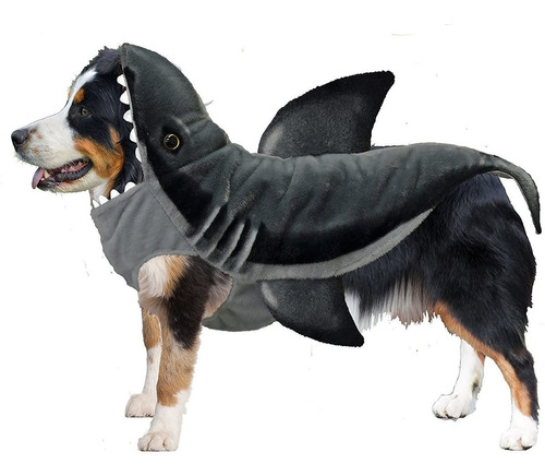 Realista Shark Perro - Disfraz Para Halloween, L