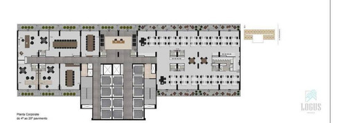 Imagem 11 de 18 de Sala À Venda, 32 M² Por R$ 199.424,00 - Baeta Neves - São Bernardo Do Campo/sp - Sa0004