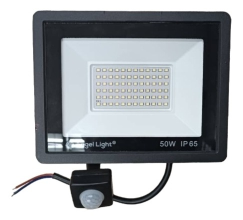 Reflector Led 50w 65k 85v/265v Con Sensor De Movimiento 