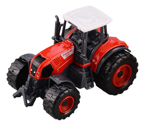 2 Mini Tractor Para Niños, Juego De Tractor Pequeño,, Rojo
