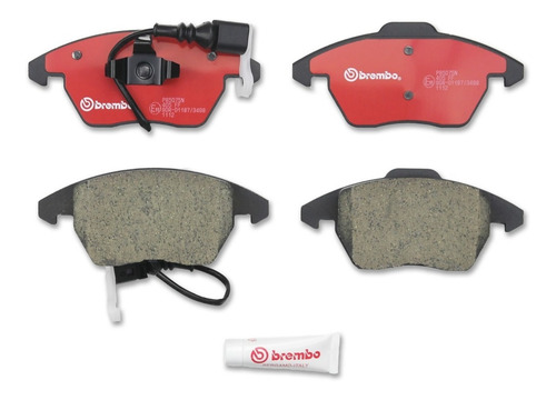Imagen 1 de 3 de Balatas Del Y Tras Brembo Cerámica Seat Leon Fr 2013