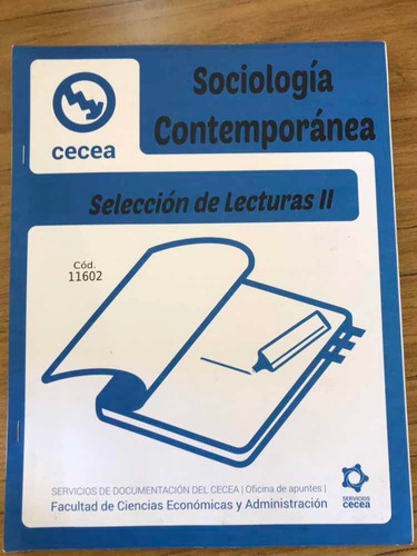 Libro Sociología Contemporánea: Selección De Lecturas Ii