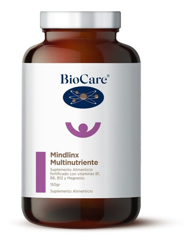 Biocare Mindlinx Multinutriente Multivitaminico Fortificado Sabor Damasco Y Vainilla