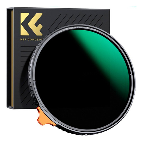 Filtro K&f Concept Black Mist 1/4 + Nd2-400 82mm Kf01.2024