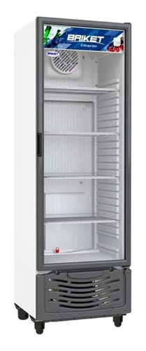 Freezer Exhibidor Vertical Briket 4300bt (-18) 417lts