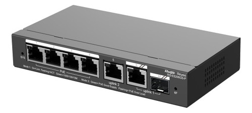 Switch Administrable 8.93 Mpps Combo Sfp Rg-es206gs-p Ruijie
