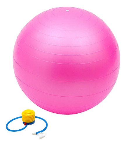 Pelota Yoga 65cm Rosada