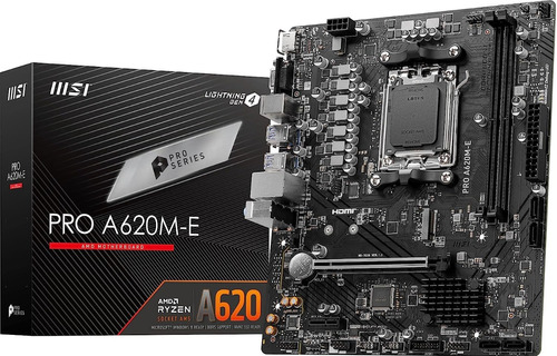 Mainboard Msi Pro A620m-e Proseries Am5 Ryzen 7000 / Lyntech