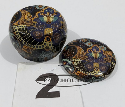 Imagen 4 de 10 de Tabaquera Mandala Tribales Lata Metal Porta Kit Guarda Todo
