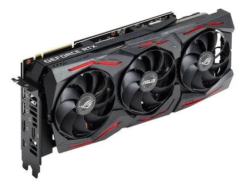 Placa de video Nvidia Asus ROG Strix GeForce RTX 20 Series RTX 2070 SUPER Advanced Edition 8GB