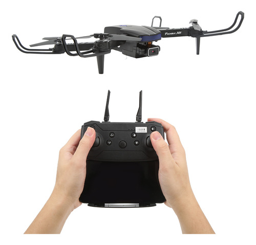 Drone S85 Rc, 3 Ejes, Plegable Para Evitar Obstáculos Latera