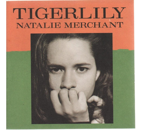 Cd Natalie Merchant - Tigerlily Importado Usa Novo Lacrado Versão do álbum Estandar