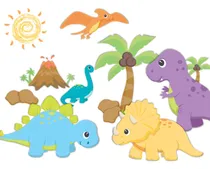 Comprar Kit Imprimible Dinosaurios Nene Cotillon Candy Bar Souvenirs
