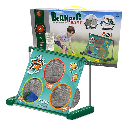 Arco De Fútbol Juego De Puntería 2 En 1 - Vamos A Jugar