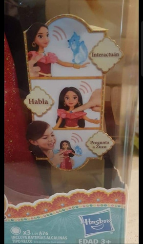 Muñeca Elena De Avalor. Habla! Interactua Con Zuzo!! Nueva