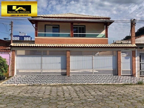 Imagem 14 de 15 de Casa Sobreposta Baixa No Canto Do Forte Em Lindo Bairro - 1346