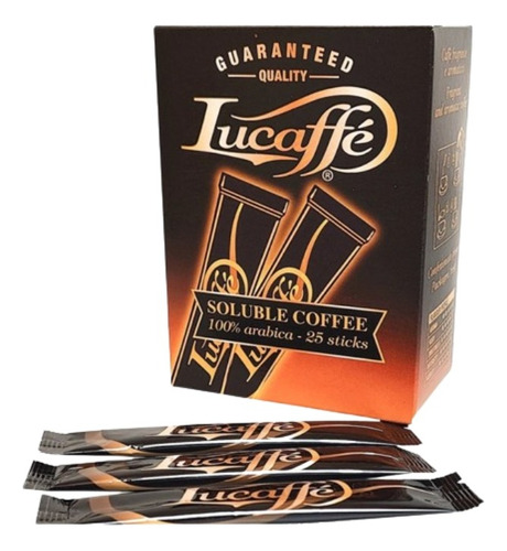 25 Sticks Soluble Coffee Lucaffe