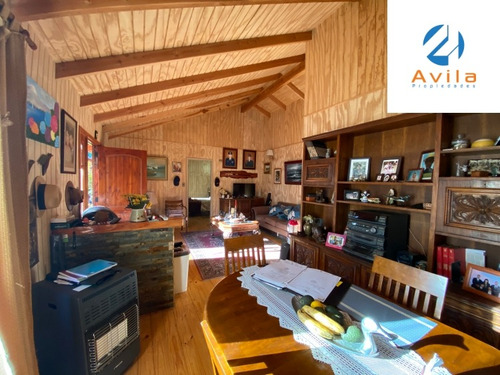 Pucón Terreno 553 M2 C/ Casa 88m2 Sector Quelhue Cod.vtin067