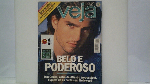 Revista Veja , Belo E Poderoso- Tom Cruise 21/06/2000