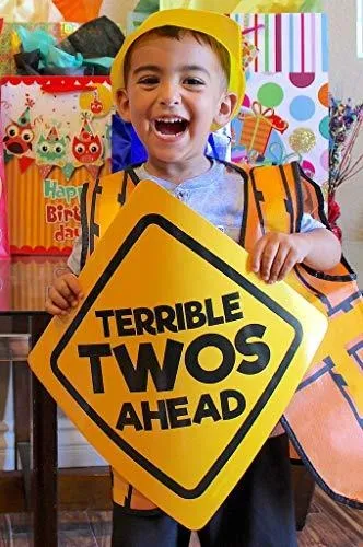 Jayd Products, Terrible Twos Ahead Construction Señales De A