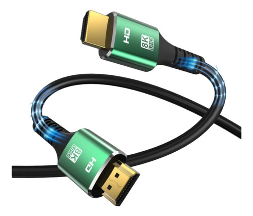 Cable Hdmi 1.5 Metros 8k @60hz Alta Velocidad Ultra Hd Mike