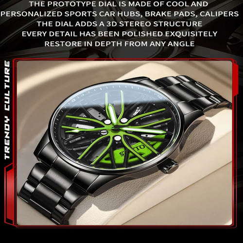Relojes De Hombre Deportivos Impermeables De Lujo