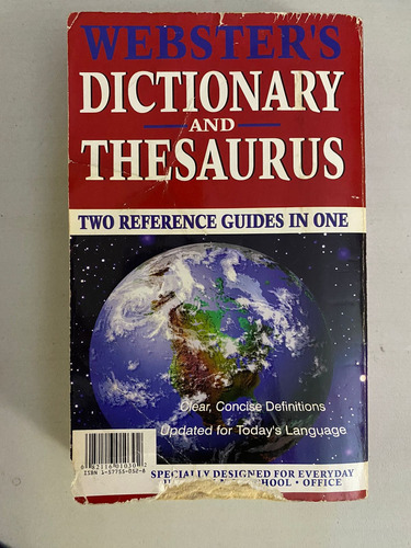 Webster's Dictionary And Thesaurus