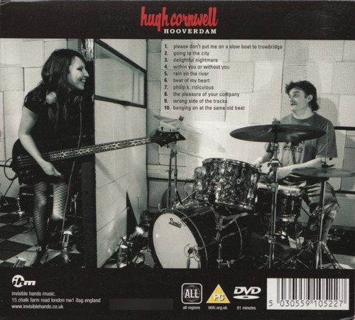 Cd + Dvd Hugh Cornwell The Stranglers Hooverdam Rock Sellado