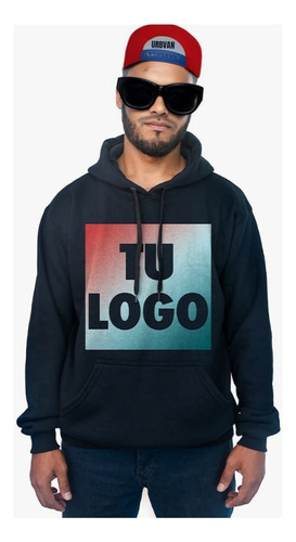 Buzo Hoodie Friza Deportivo Personalizado Canguro Premium