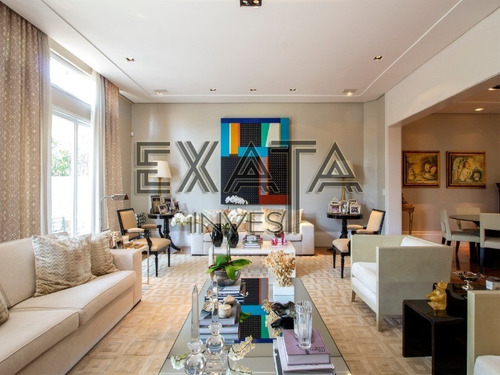 Imagem 4 de 30 de Casa Em Rua Fechada, Tranquila E Arborizada Com Portão E Segurança 24 Horas, Amplos Espaços Integrados Com Muita Luz Natural, 500m² - Terreno 498m² - Área Construída, Lavabo Living - Ca00742 - 693593