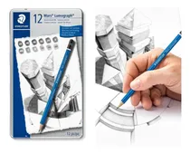 Comprar Lapices Graduados 12 Staedtler Mars Lumograph Profesional 