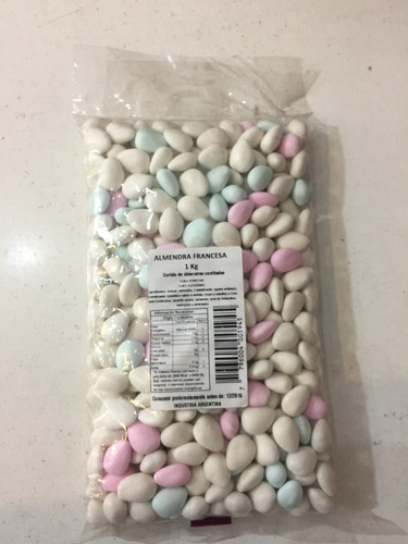 Almendras Confitadas X1kg Guadalest, Excelente Calidad