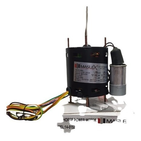 Motor Ventilador Condensador Maslex  1/12 1/15hp 110-220v