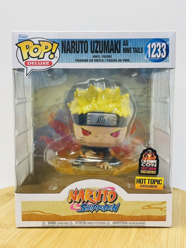 Funko Pop 6 Em Naruto - Naruto Uzumaki Nine Tails 1233