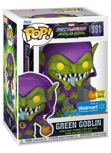 Funko Pop- Green Goblin-991 Glowin The Dark Walmart