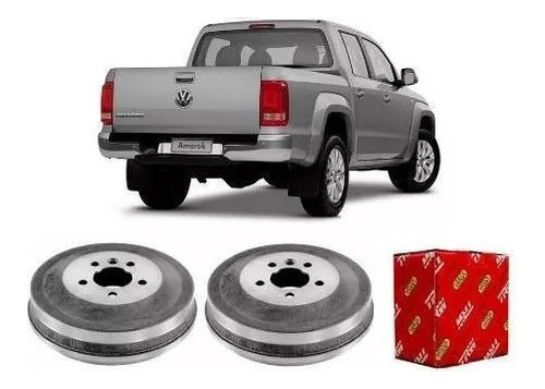 Kit X2 Campanas De Freno Volkswagen Amarok