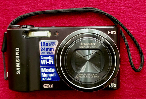 Cámara Digital Samsung Wb150f Wifi Impecable Negro (Usado)