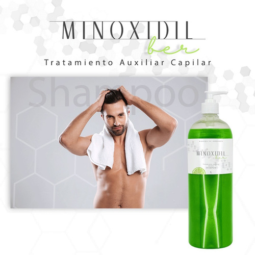 Tratamiento Concentrado Y Shampoo Bergamota Con Minoxidil 5