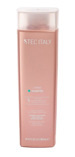 Tec Italy Lumina Shampoo Matizador Cabellos Rubios 300 Ml