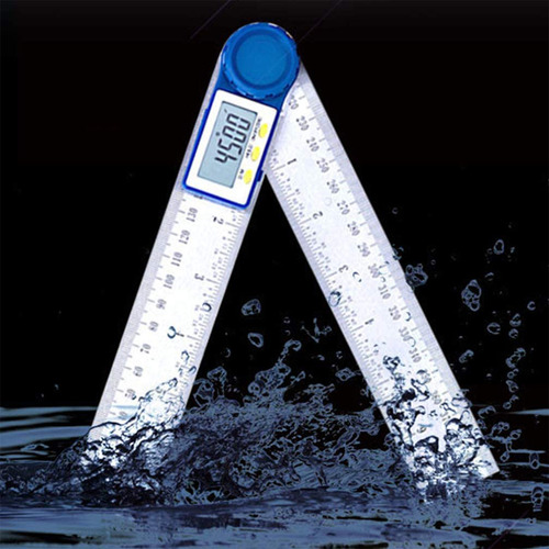 Angle Ruler Transportador Digital 7 200 Mm Nivel De Regl