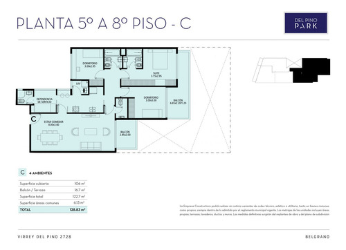 Oportunidad Monoambiente Balcón Y Terraza Común