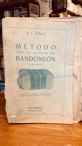 Método Para El Estudio Del Bandoneón, Ricordi