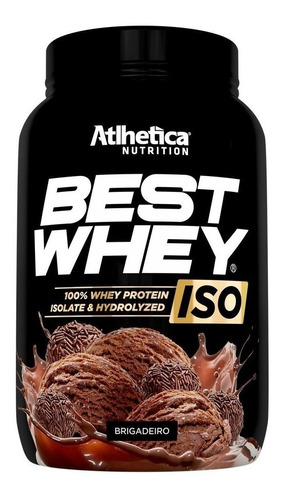 Best Whey Iso - 900g Brigadeiro - Atlhetica Nutrition