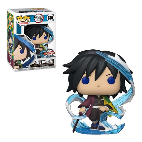 Funko Pop Giyu Tomioka #876 Demon Slayer Edicion Especial Color Giyu Tomioka #876 / Kimetsu No Yaiba / Pilar Agua