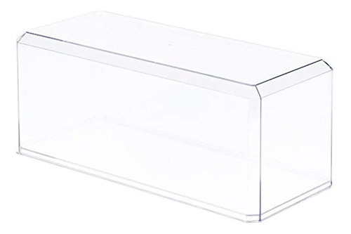 Pioneer Plastic 1/18 Clear Plastic Display Case - Apilable