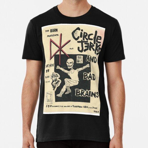 Remera Circle Jerks Punk Show Flyer Con Dead Kennedys Y Bad 