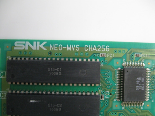Placa Jogo Snk Neo-mvs Cha256 Yg-sh Japan 002 (Usado)